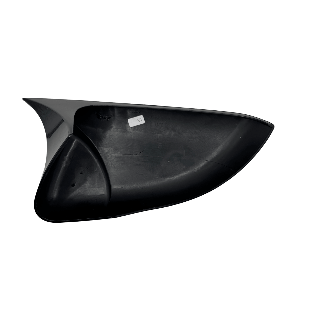 Set 2 Capace Oglinzi Batman VW Golf 6 MK6, Negru Lucios