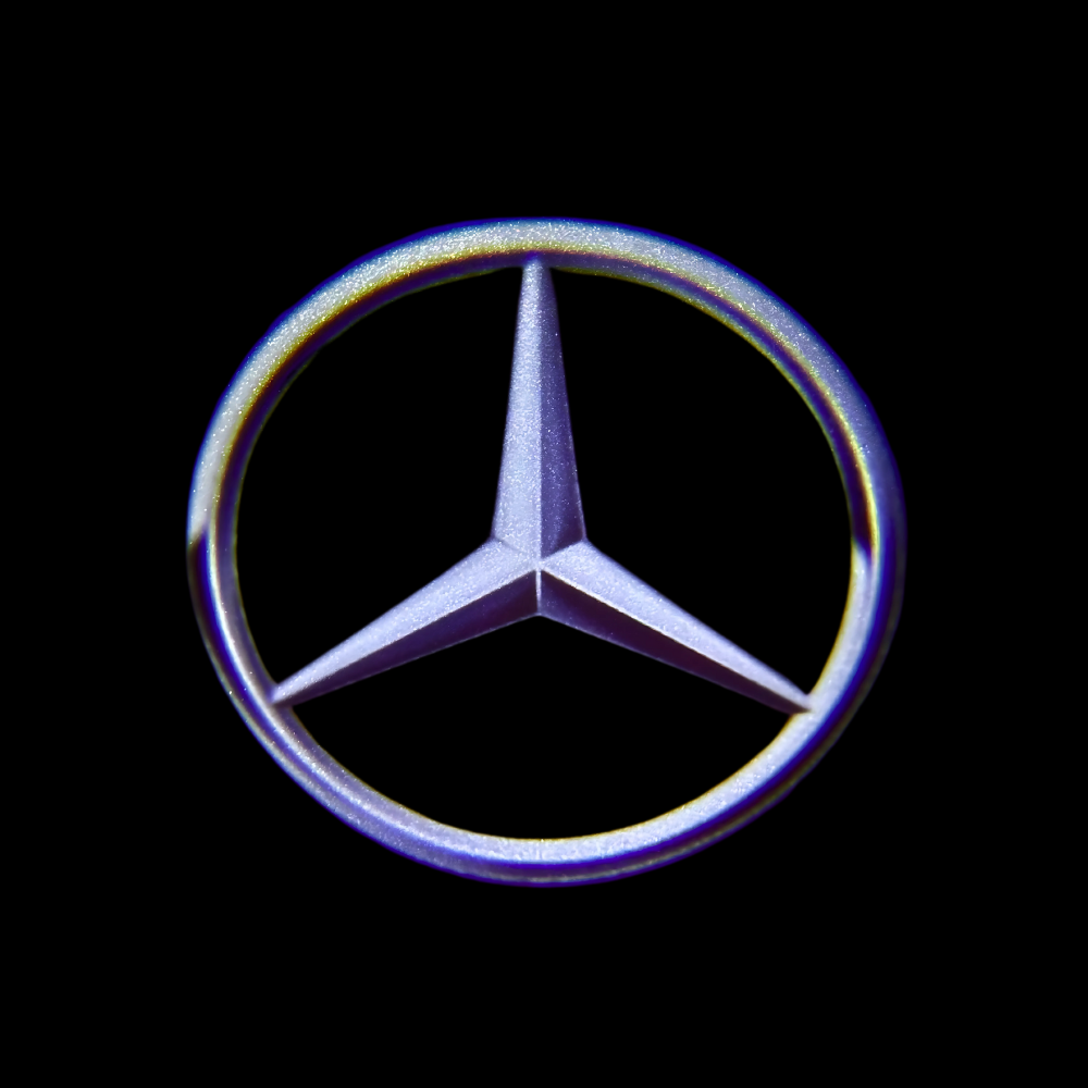 Set 2 Proiectoare Portiera LED Logo Mercedes