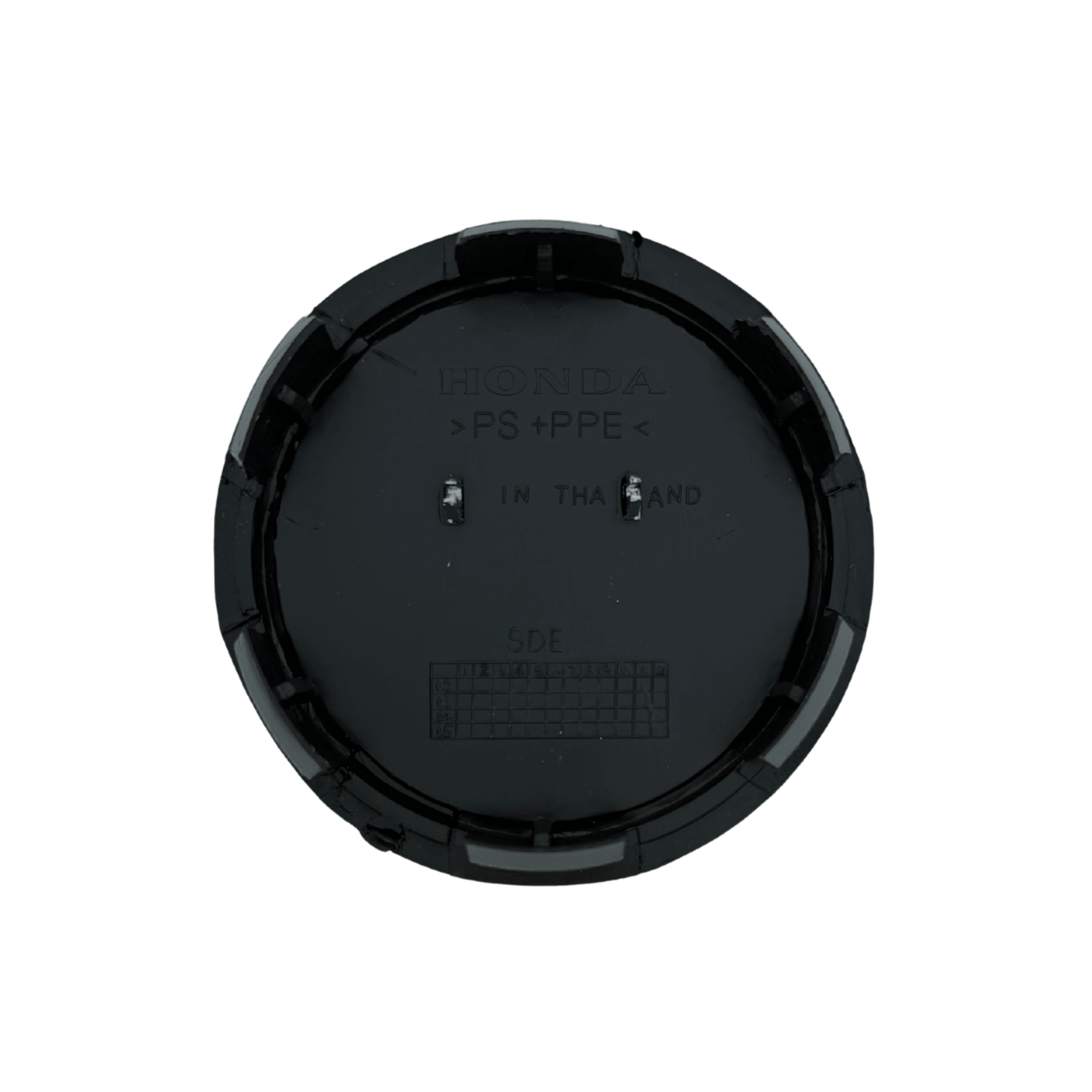 Set 4 Capace Jante Honda – 69mm, Negru