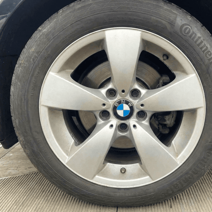 Set 4 Capace Jante BMW – 68mm, Albastru cu Alb