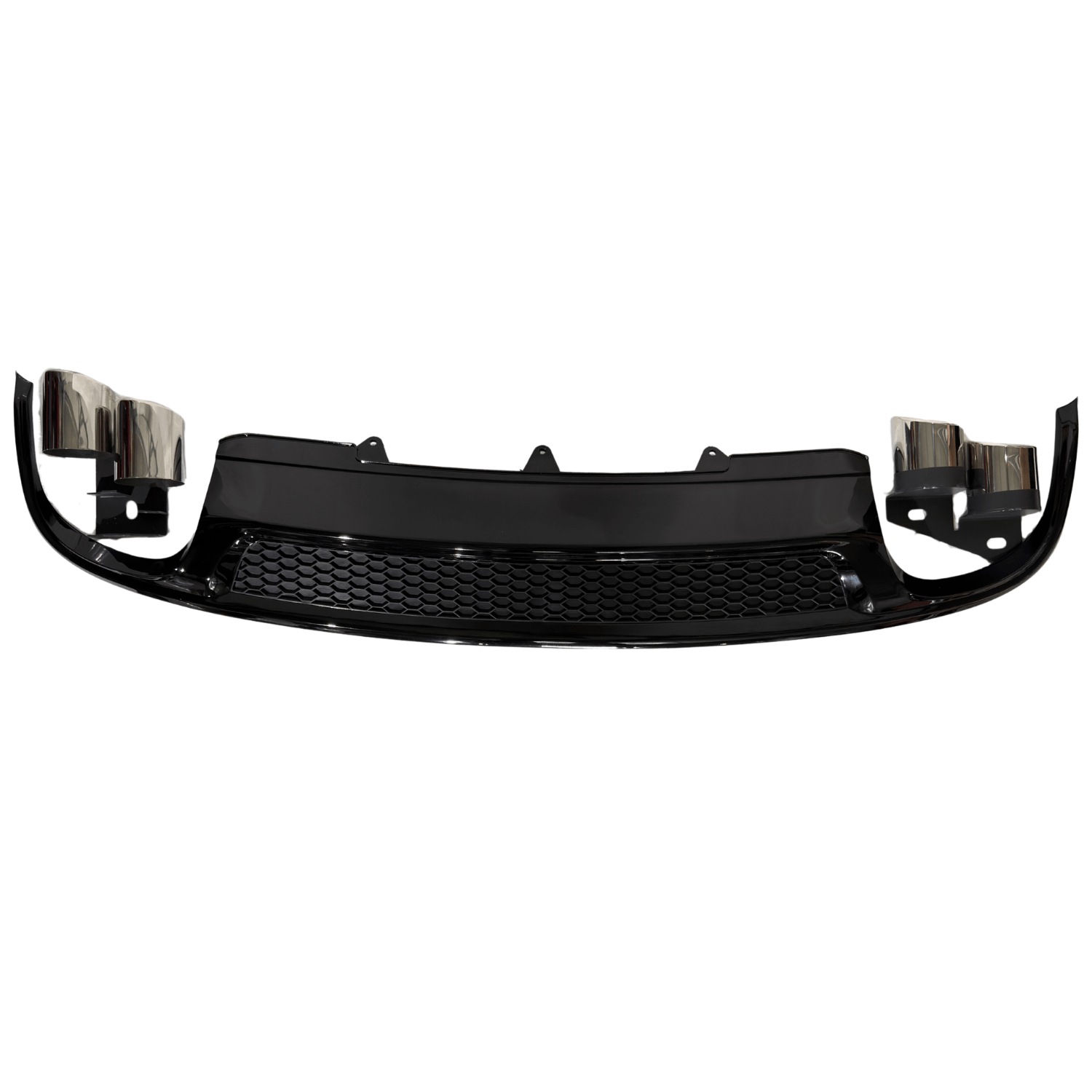Difuzor Bara Spate Audi A4 B8.5 Facelift, Negru Lucios