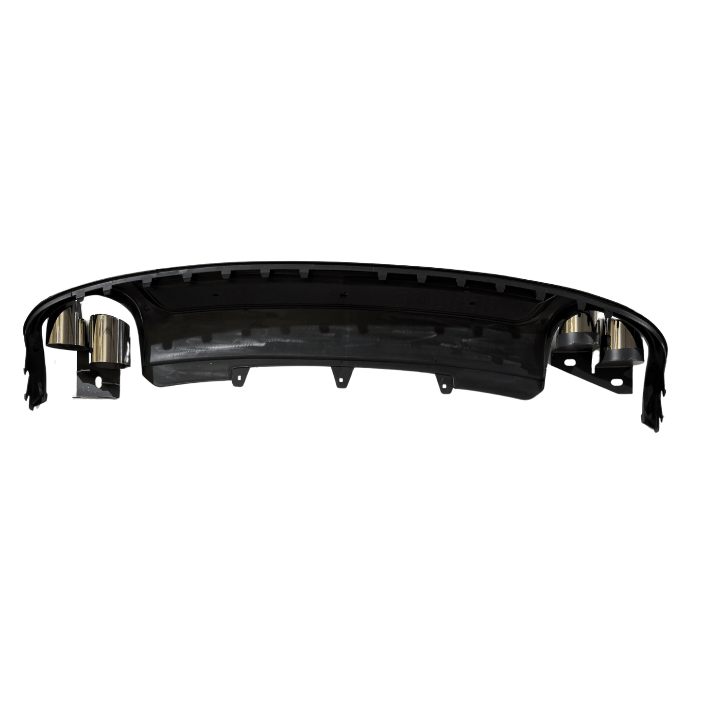 Difuzor Bara Spate Audi A4 B8.5 Facelift, Negru Lucios