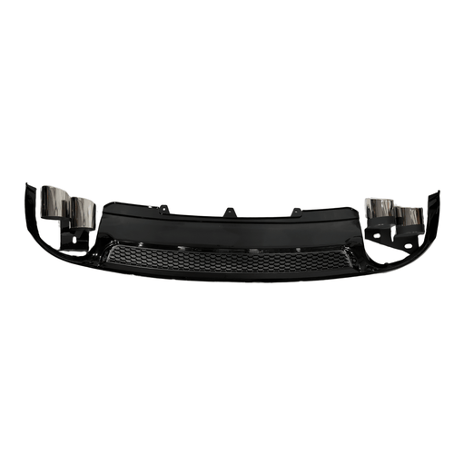 Difuzor Bara Spate Audi A4 B8, Negru Lucios