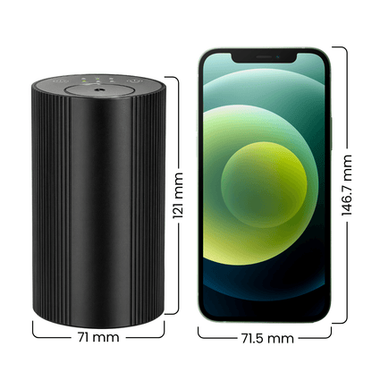 Difuzor Parfum Auto Premium cu Uleiuri Esentiale si Lumini LED