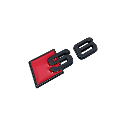 Emblema Audi Portbagaj "S6"