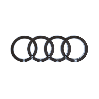 Emblema Audi Spate Argintie (192mm)