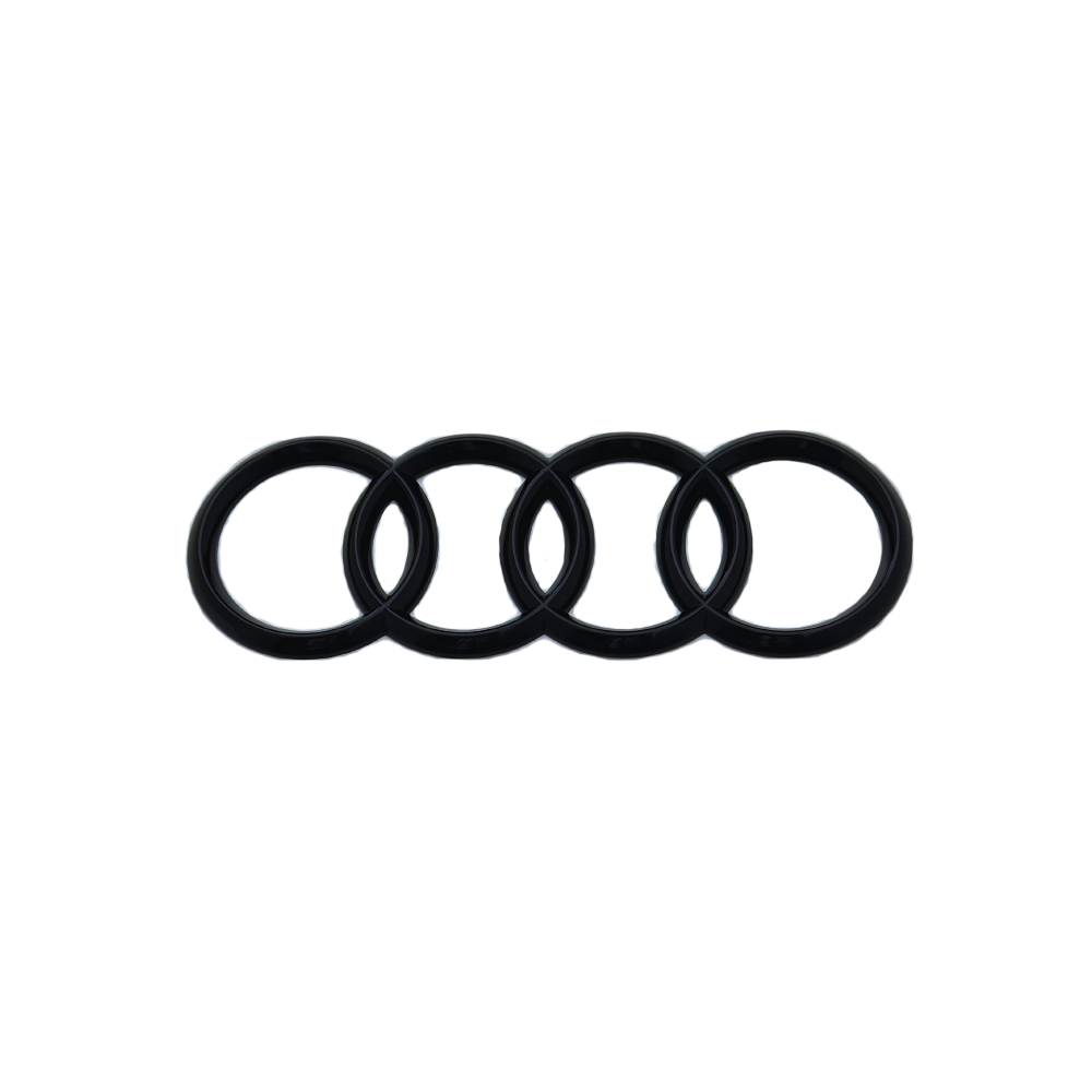 Emblema Audi Spate Neagra