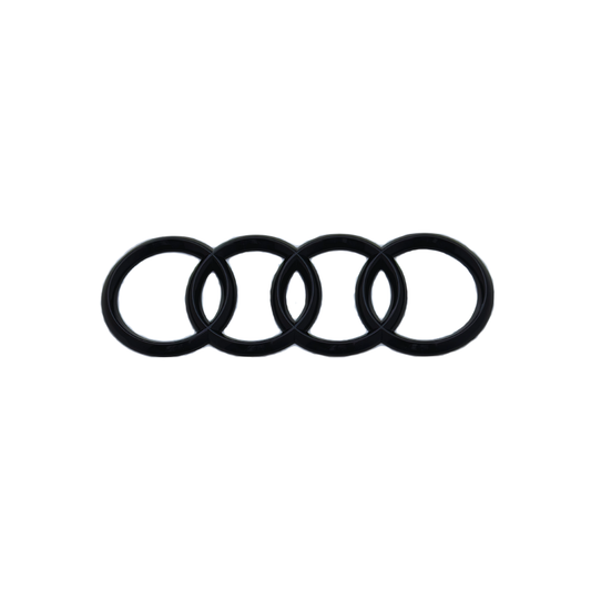 Emblema Audi Spate Neagra
