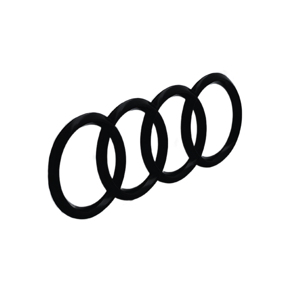 Emblema Audi Spate Neagra