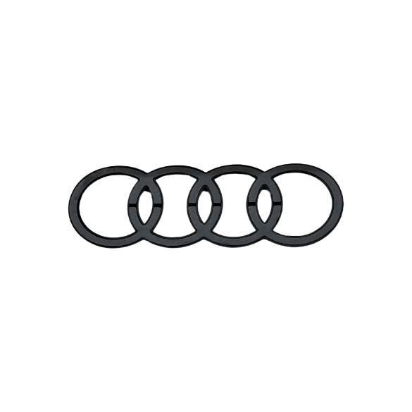 Emblema Audi Spate Neagra (192mm)
