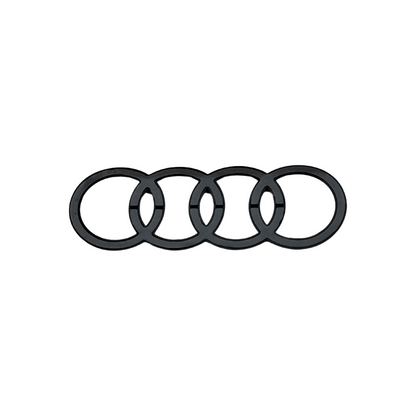 Emblema Audi Spate Neagra
