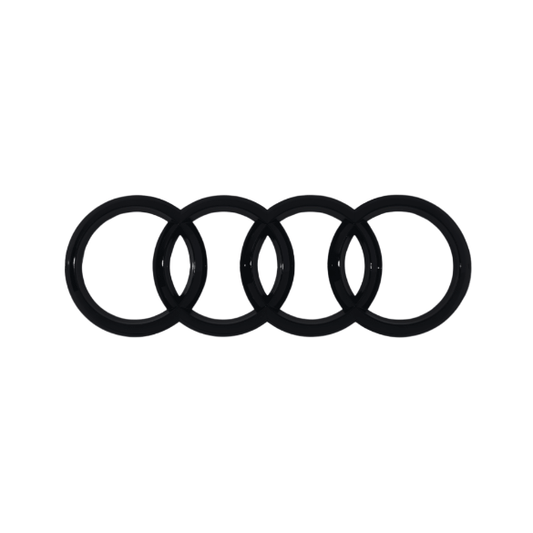 Emblema Audi Spate Neagra (202mm)