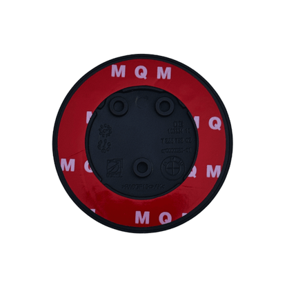 Emblema BMW Capota (82mm) - Albastru cu Alb, 3 Gauri