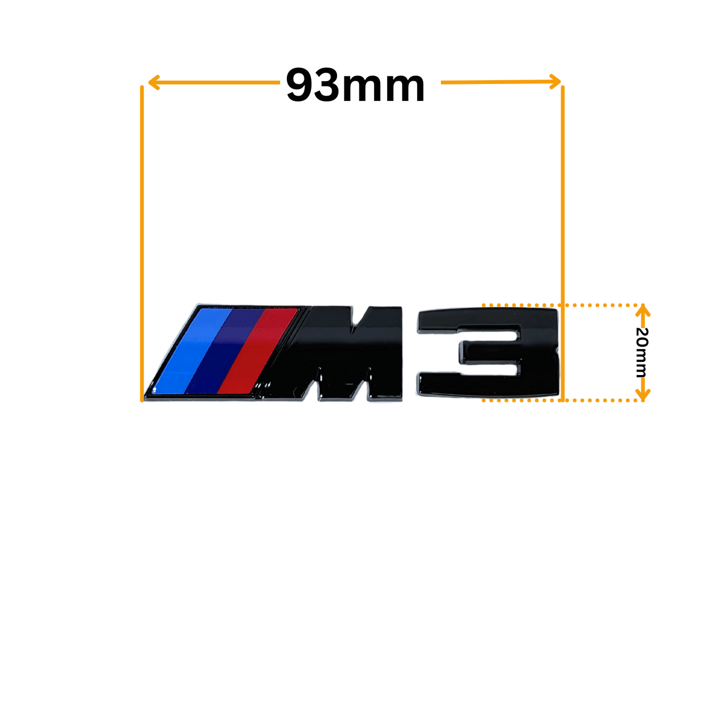 Emblema BMW Portbagaj "M3"