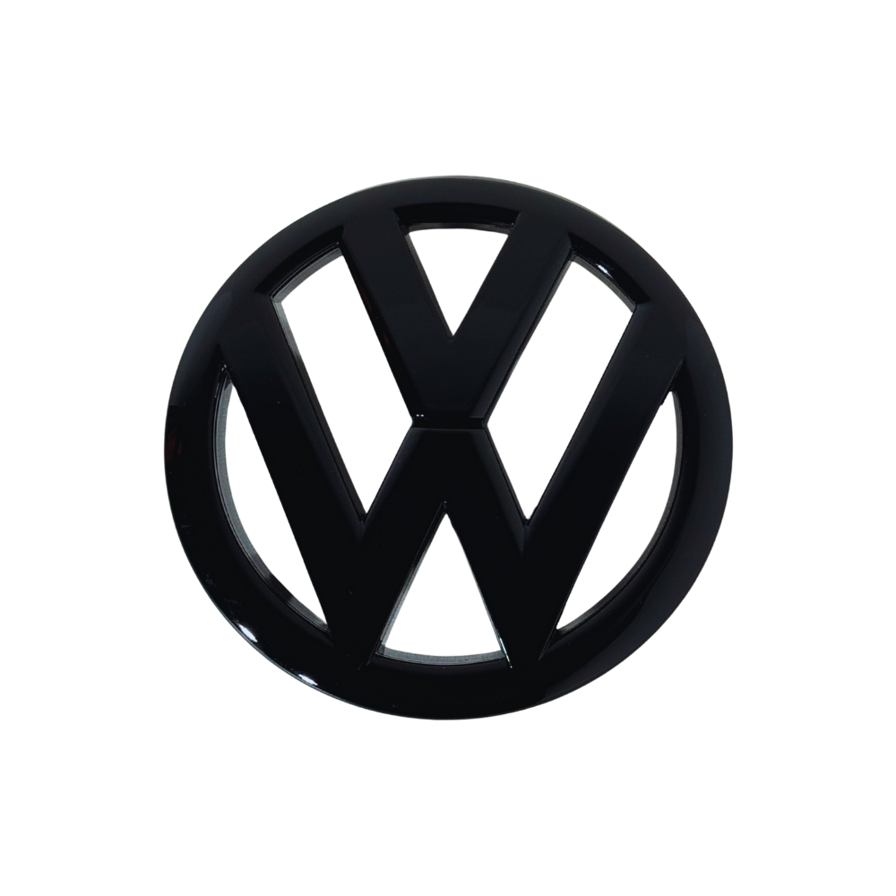 Emblema VW Golf 6 Neagra Fata (135mm)
