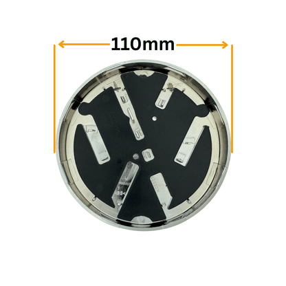 Emblema VW Golf 7 Argintie Spate (110mm)