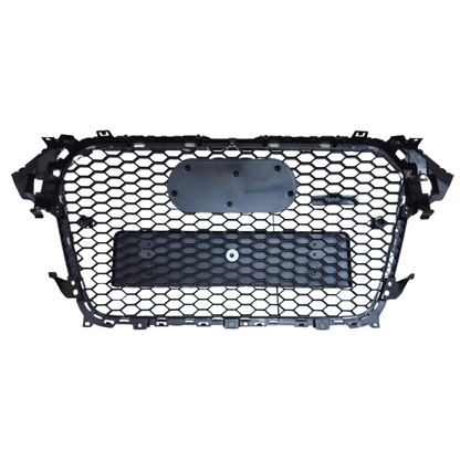 Grilă Centrală Audi A4/S4 B8.5 – RS4 Style, Negru Lucios