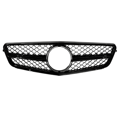Grila Centrala Mercedes W204 S204 Design C63, Negru Lucios
