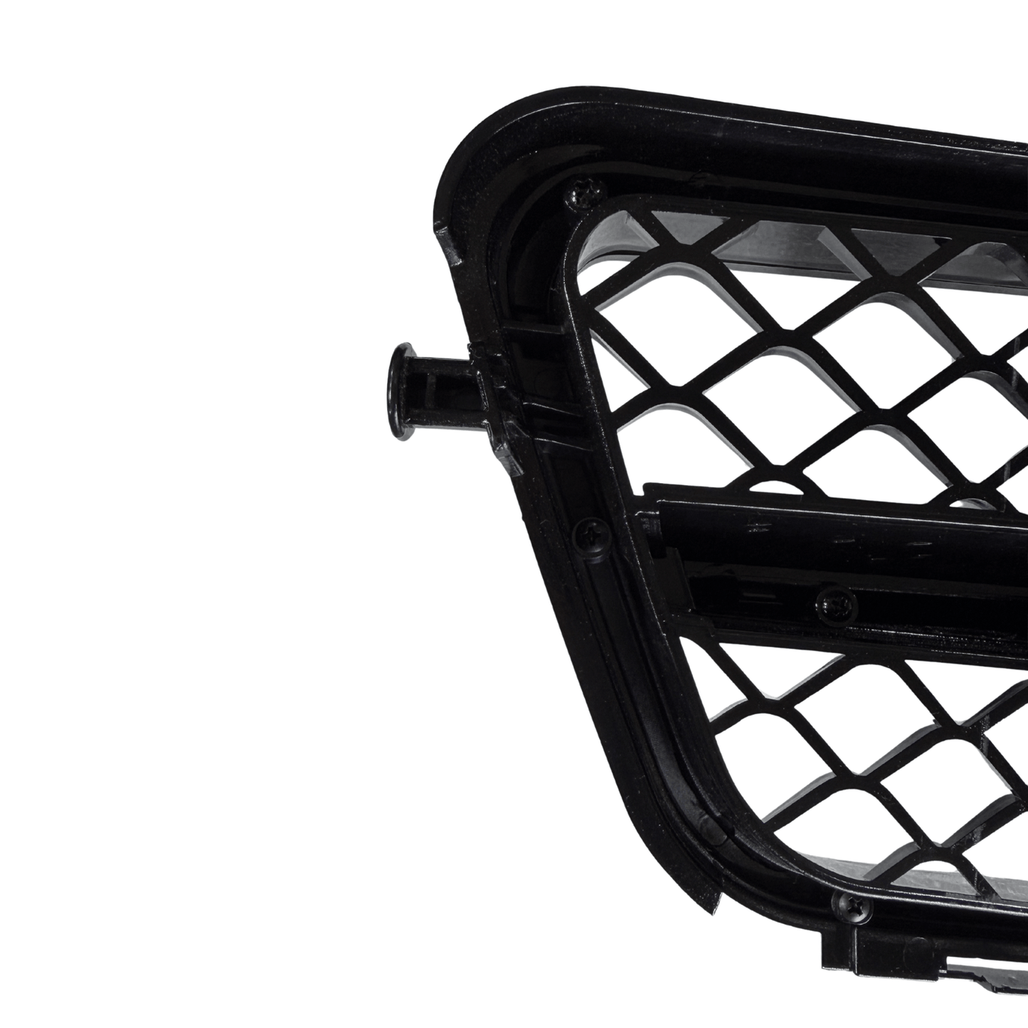 Grila Centrala Mercedes W204 S204 Design C63, Negru Lucios