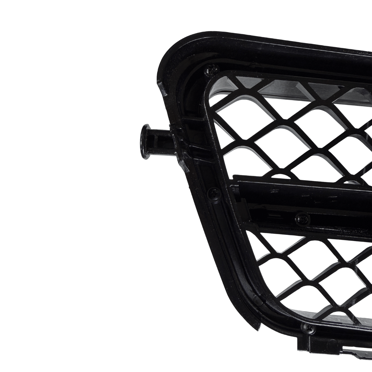 Grila Centrala Mercedes W204 S204 Design C63, Negru Lucios