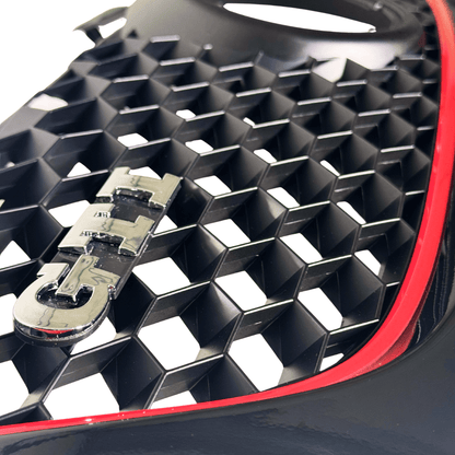 Grila Centrala VW Golf 5 Design GTI, Negru Lucios