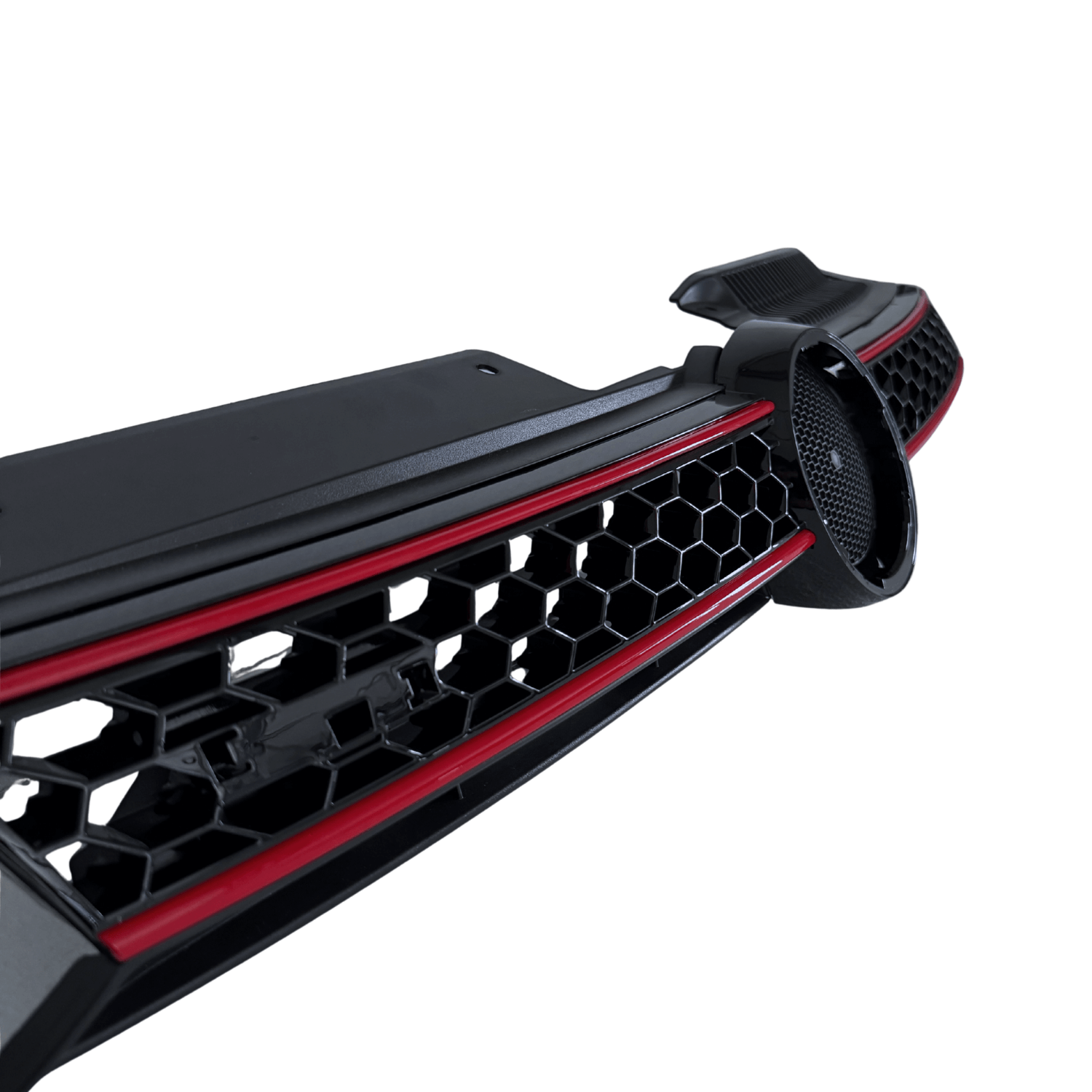 Grila Centrala VW Golf 6 Design GTI, Negru Lucios