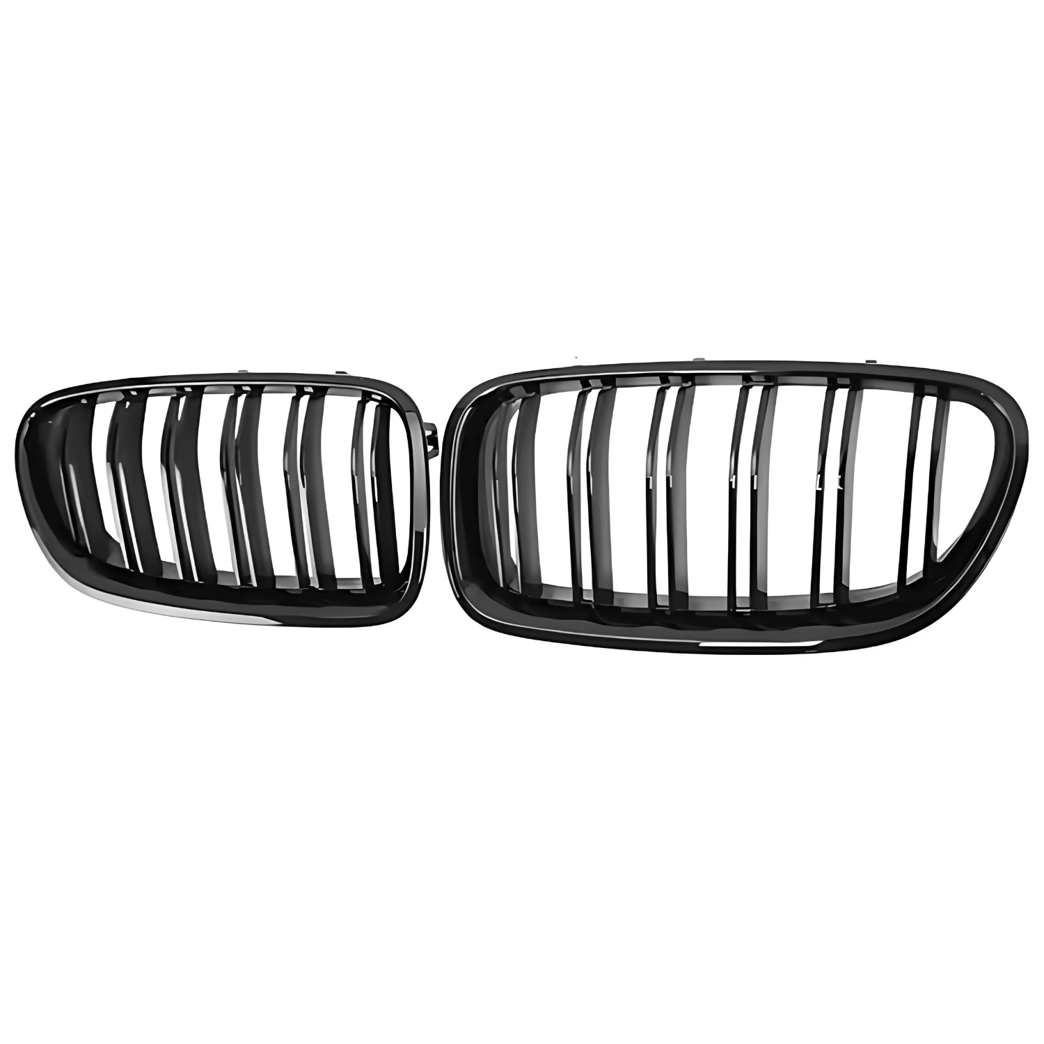 Grile Duble BMW F10/F11/F18 – Negru Lucios, Look Sport M