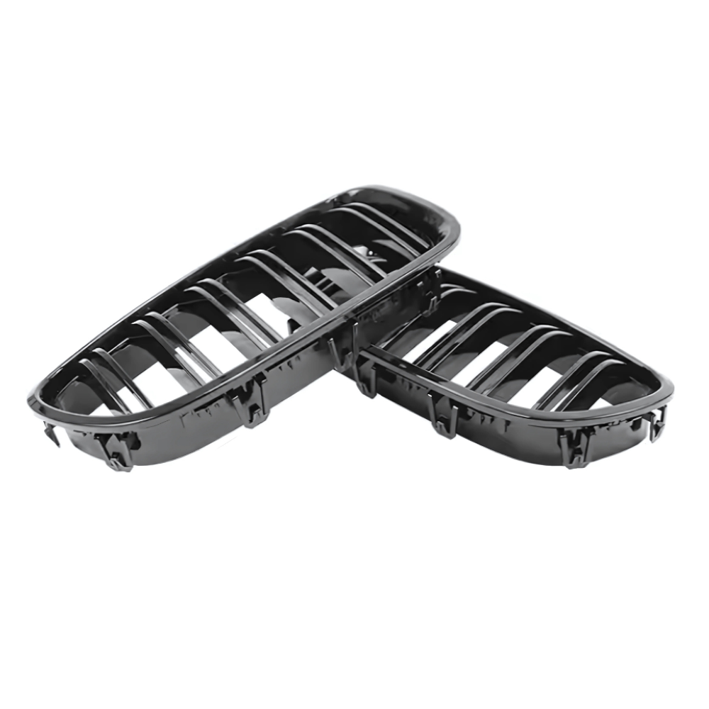 Grile Nări BMW F10/F11/F18 – Negru Lucios, Look Sport M