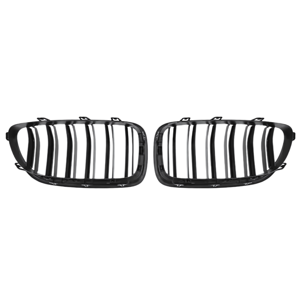 Grile Nări BMW F10/F11/F18 – Negru Lucios, Look Sport M