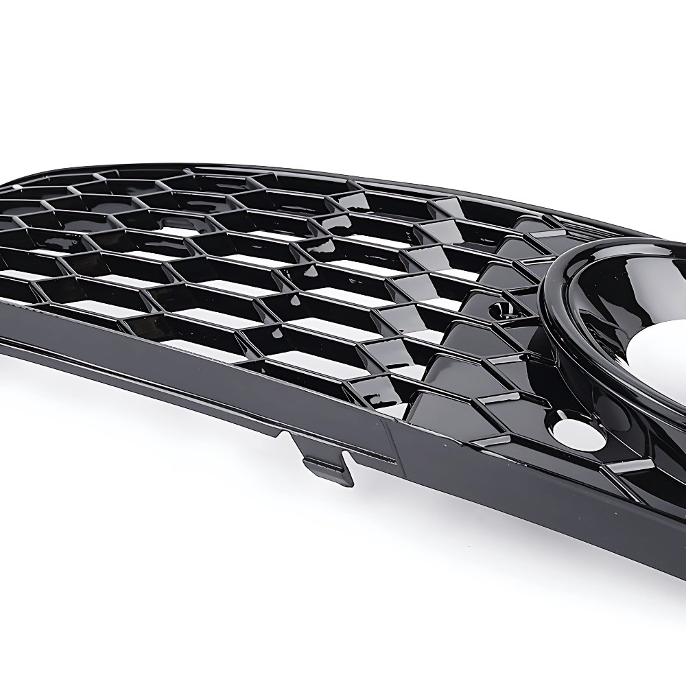 Grile Proiectoare Audi A4 B8 – Design Tip Fagure, Negru Lucios