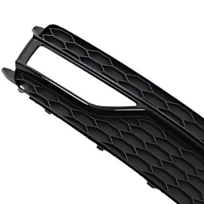 Grile Proiectoare Audi A5 B8.5 – Design Tip Fagure, Negru Lucios
