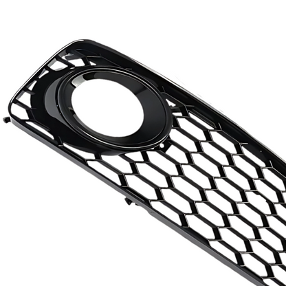 Grile Proiectoare Audi A5 B8 – Design Tip Fagure, Negru Lucios