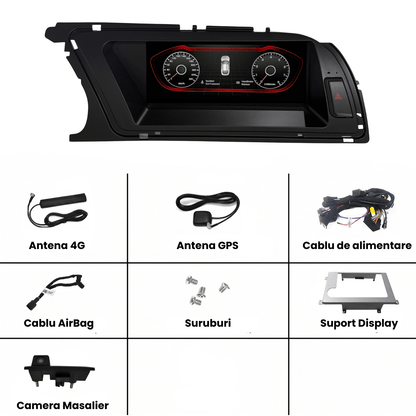 Navigatie Android Audi A4 B8.5, CarPlay & Android Auto Wireless, 4GB RAM, Concert/Symphony