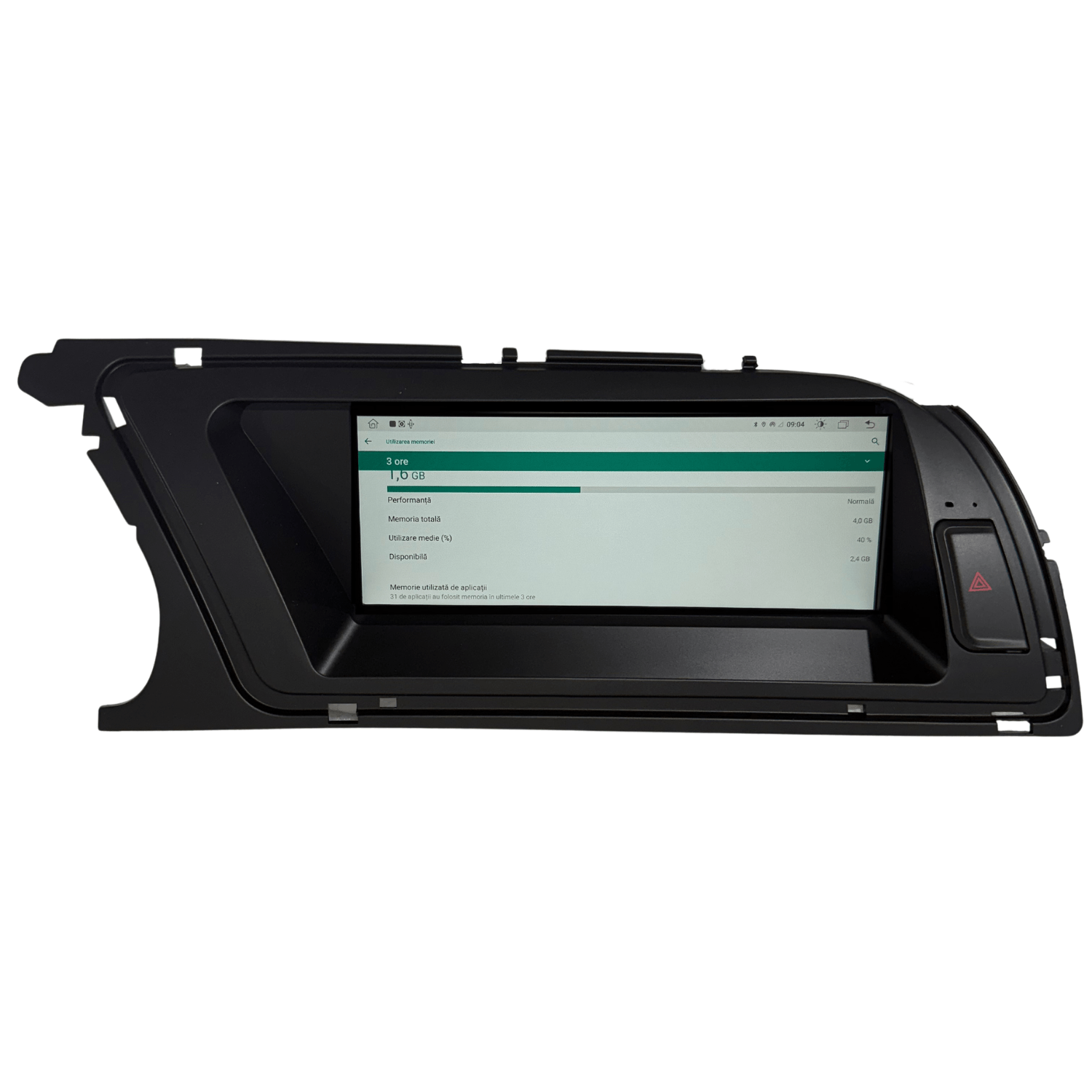 Navigatie Android Audi A4 B8.5, CarPlay & Android Auto Wireless, 4GB RAM, Concert/Symphony