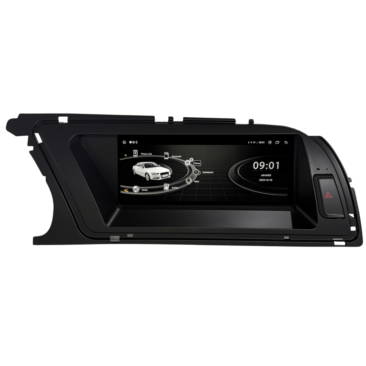 Navigatie Android Audi A4 B8.5, CarPlay & Android Auto Wireless, 4GB RAM, Multimedia