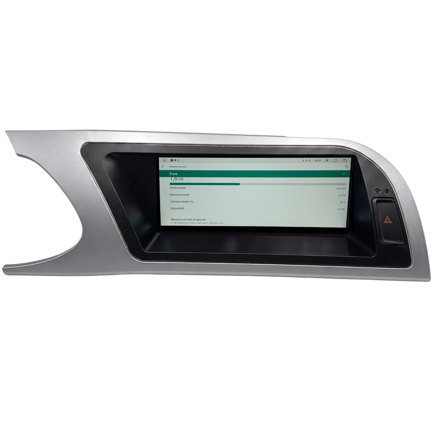 Navigatie Android Audi A4 B8, CarPlay & Android Auto Wireless, 4GB RAM, Multimedia
