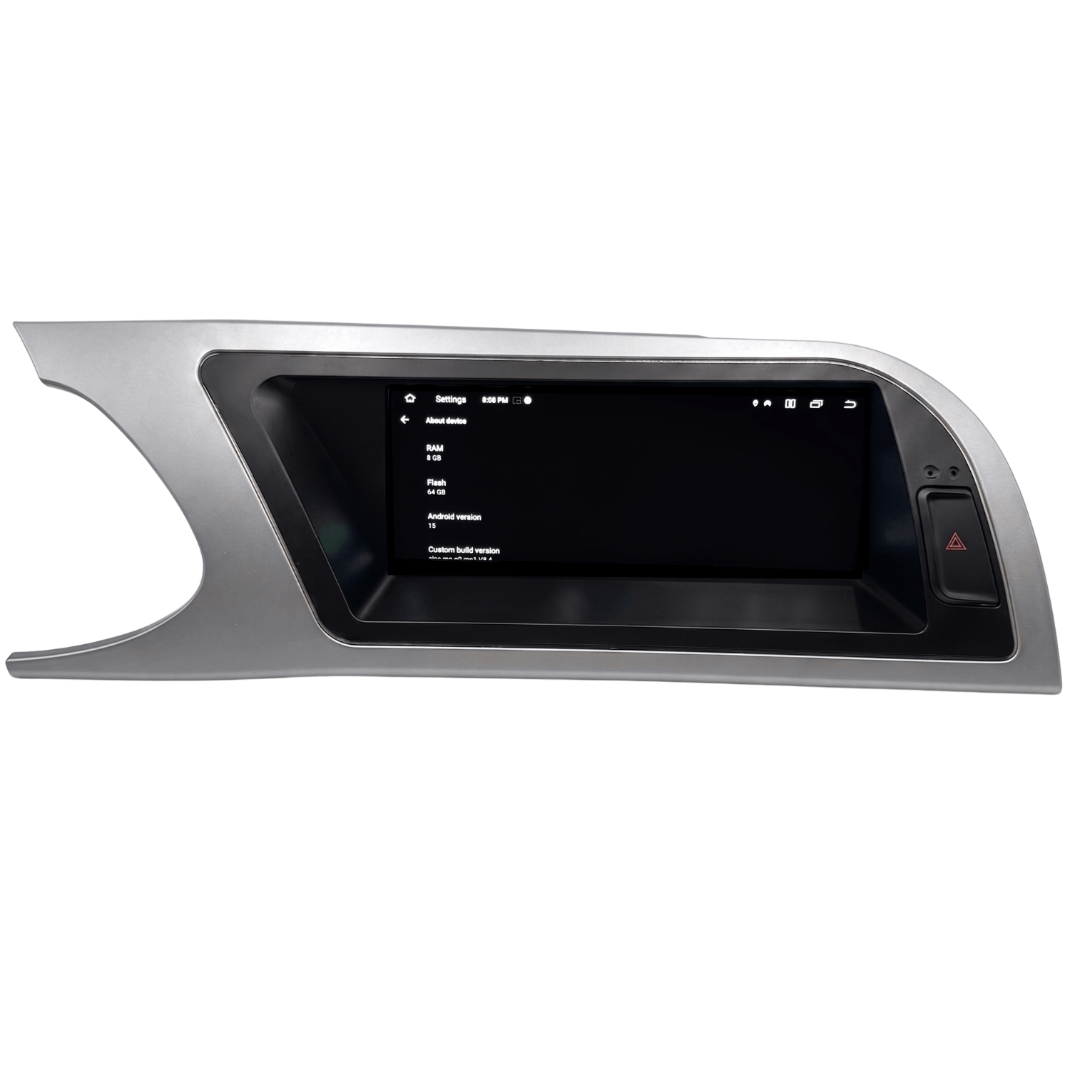 Navigatie Android Audi A4 B8, CarPlay & Android Auto Wireless, 8GB RAM, Concert/Symphony