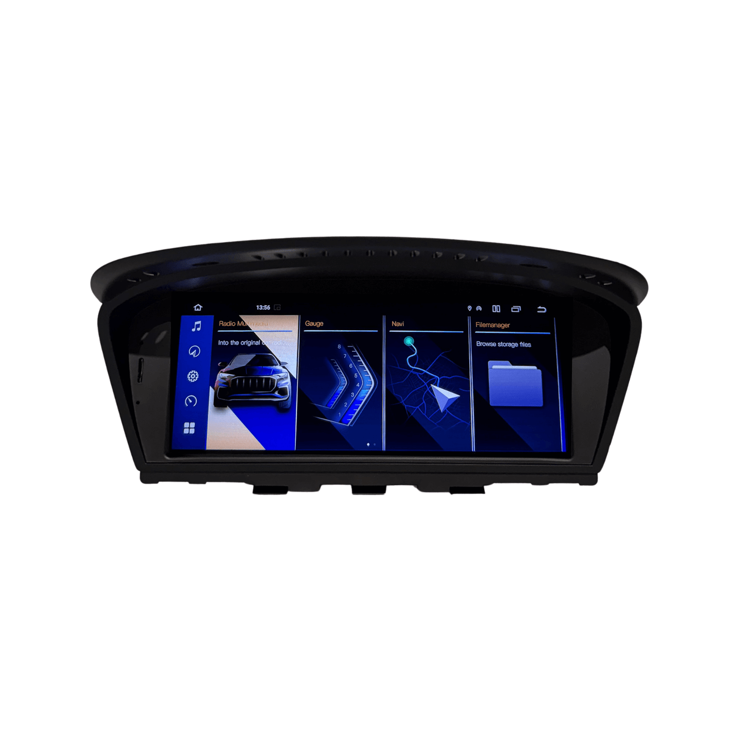 Navigatie Android BMW E90 / E91 / E60 / E61, CarPlay & Android Auto Wireless, 8GB RAM, Sistem CIC