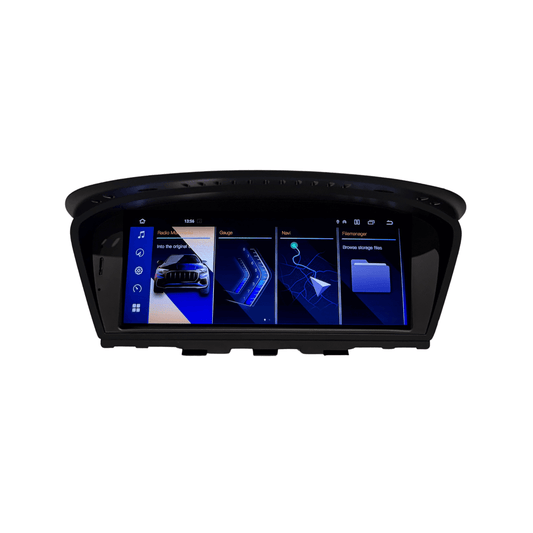 Navigatie Android BMW E90 / E91 / E60 / E61, CarPlay & Android Auto Wireless, 8GB RAM, Sistem CIC
