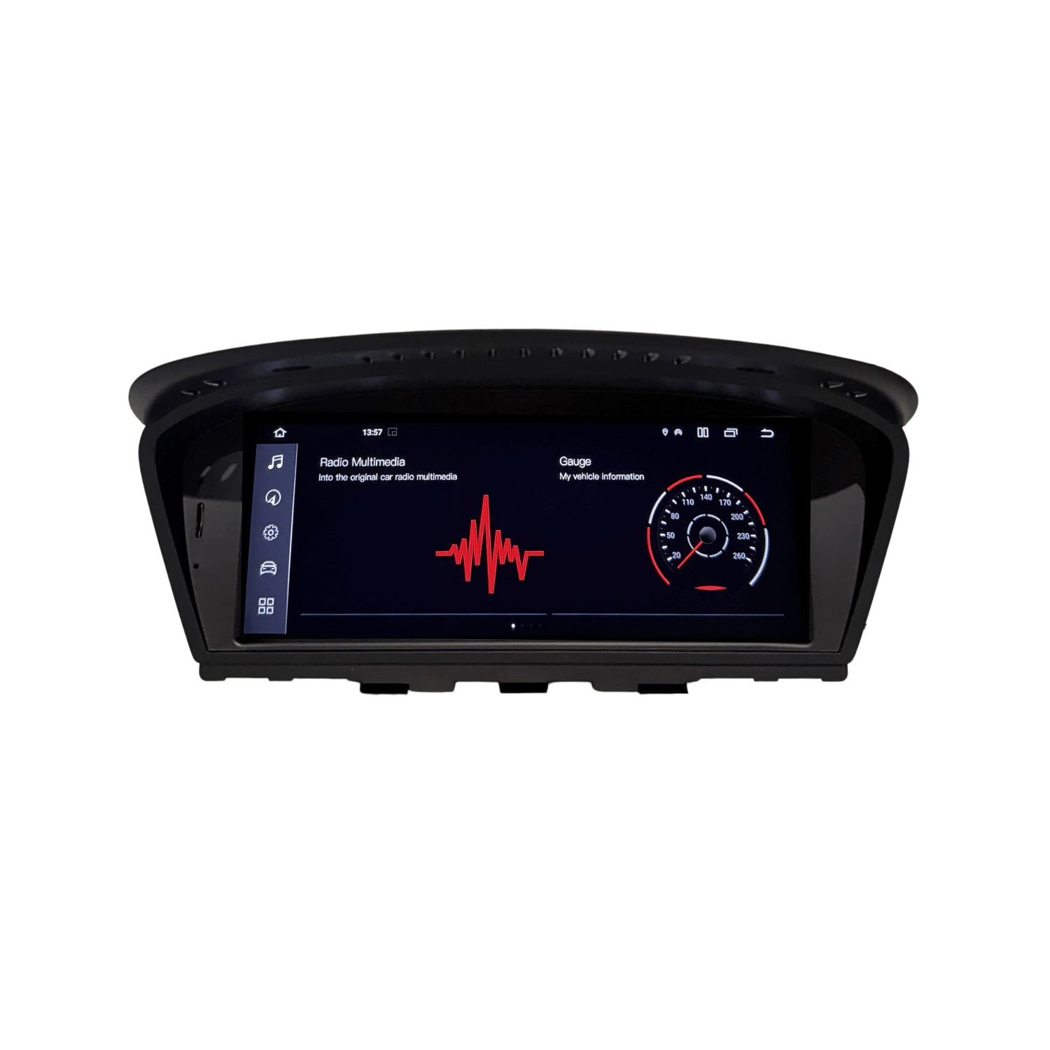 Navigatie Android BMW E90 / E91 / E60 / E61, CarPlay & Android Auto Wireless, 8GB RAM, Sistem CIC