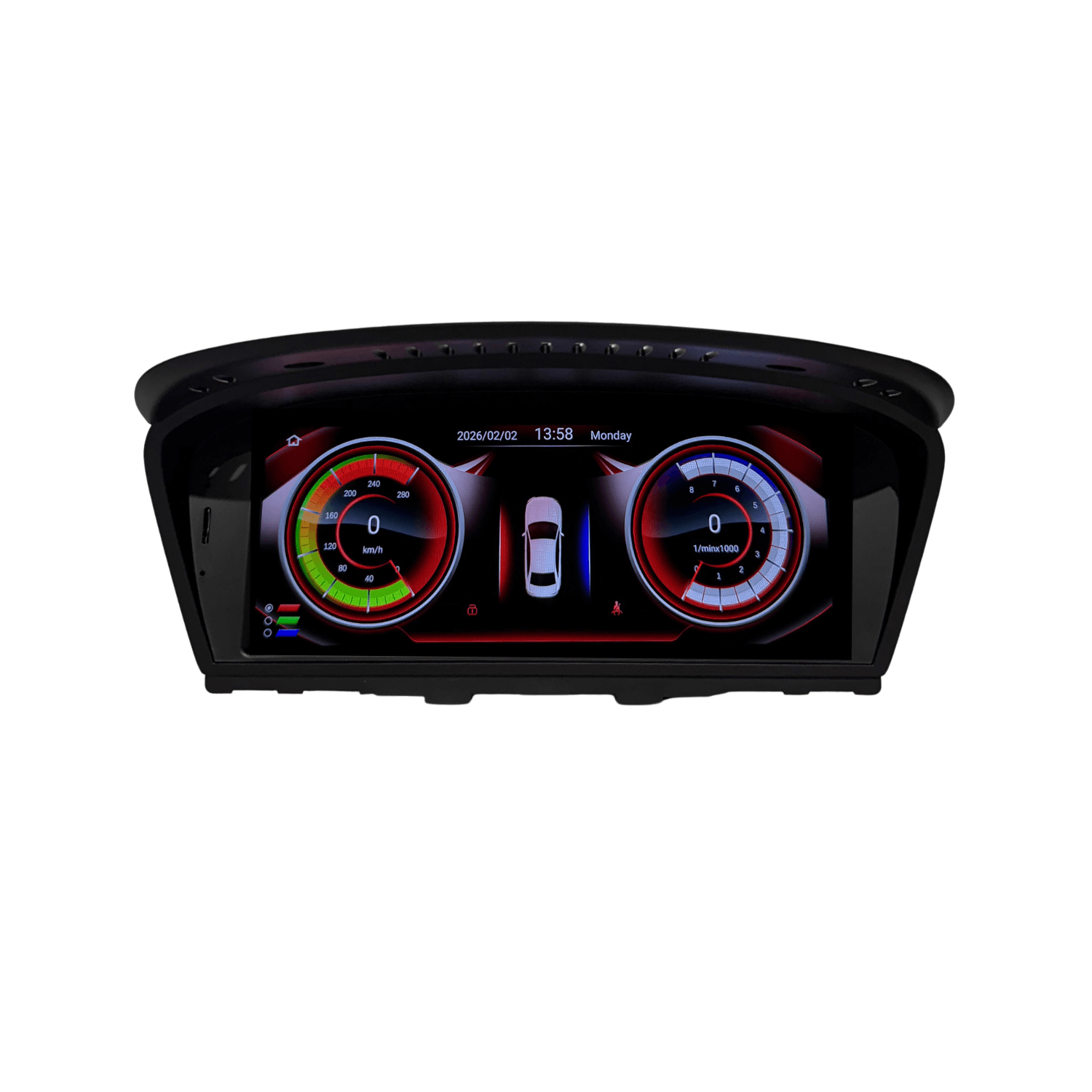 Navigatie Android BMW E90 / E91 / E60 / E61, CarPlay & Android Auto Wireless, 8GB RAM, Sistem CIC