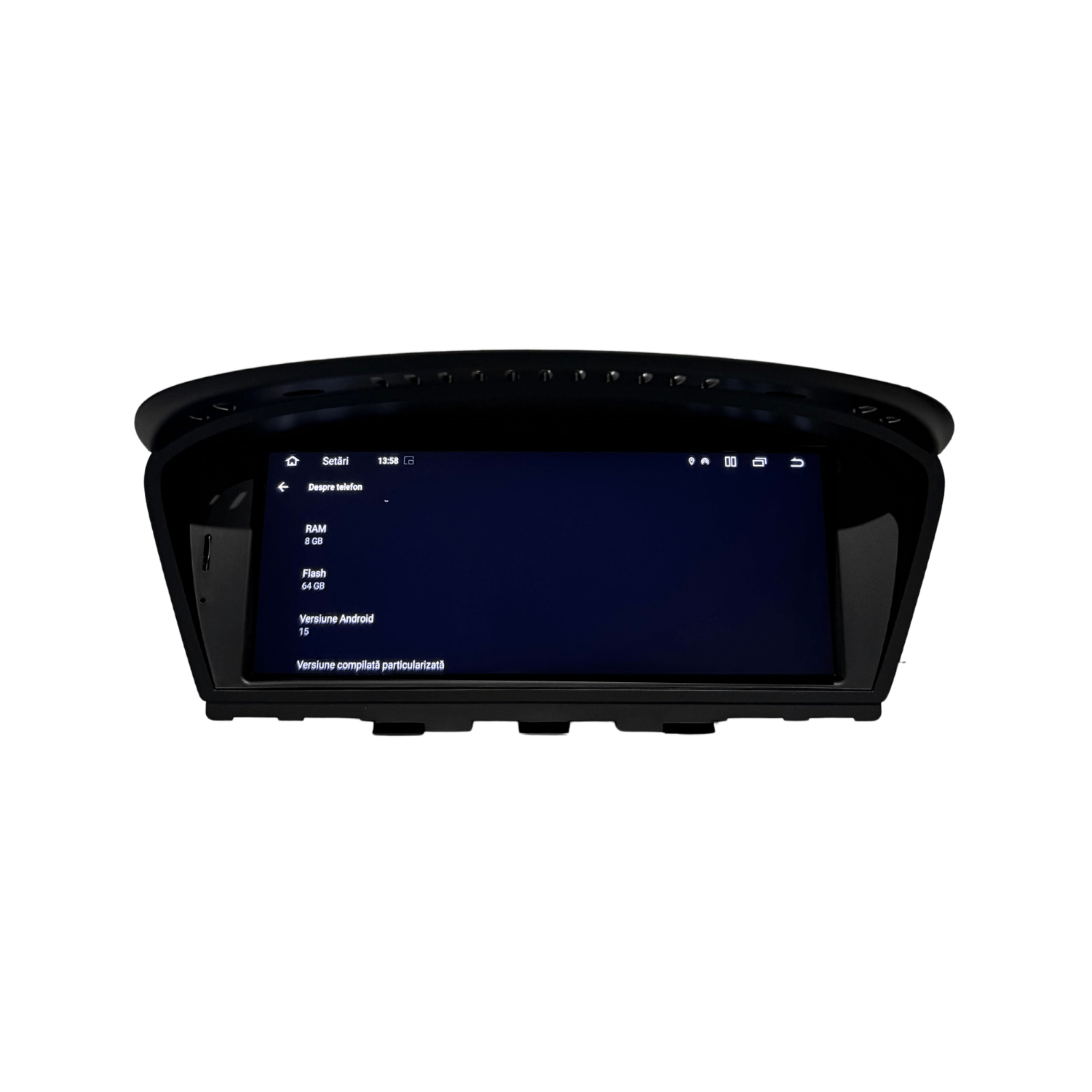 Navigatie Android BMW E90 / E91 / E60 / E61, CarPlay & Android Auto Wireless, 8GB RAM, Sistem CIC