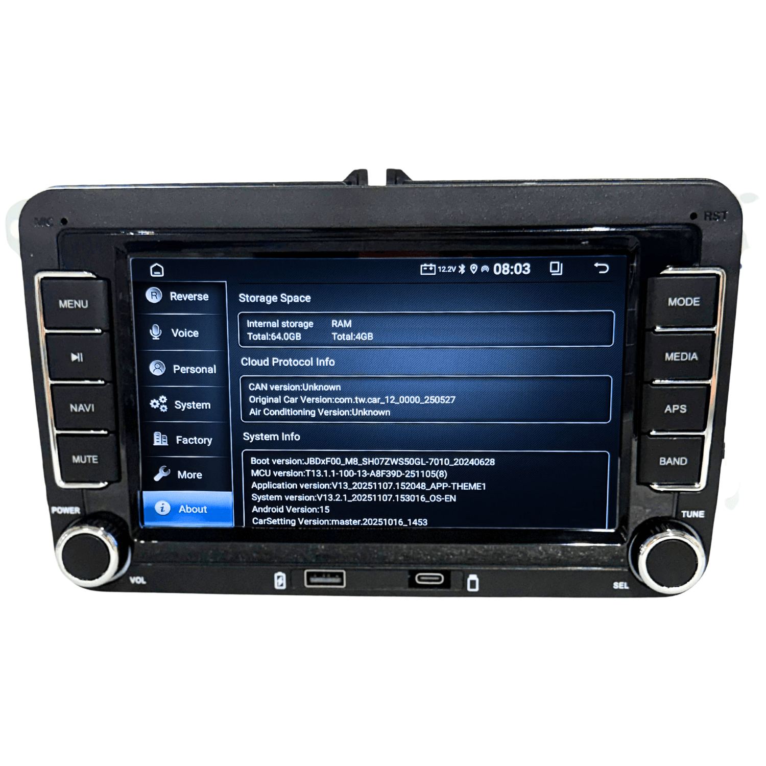 Navigatie Android Golf 5 / Golf 6 / Passat B6 / Skoda Octavia 2, CarPlay & Android Auto, 4GB RAM