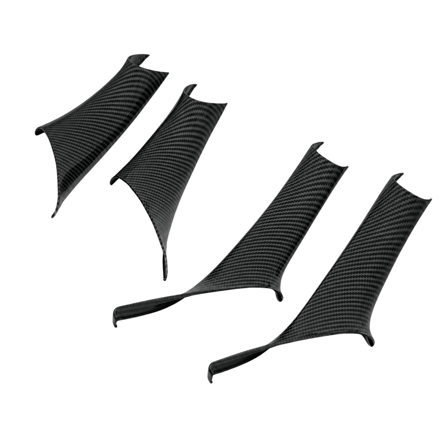 Ornamente Mânere Interioare Uși BMW F30/F31/F32, Carbon