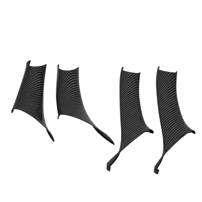 Ornamente Mânere Interioare Uși BMW F30/F31/F32, Carbon