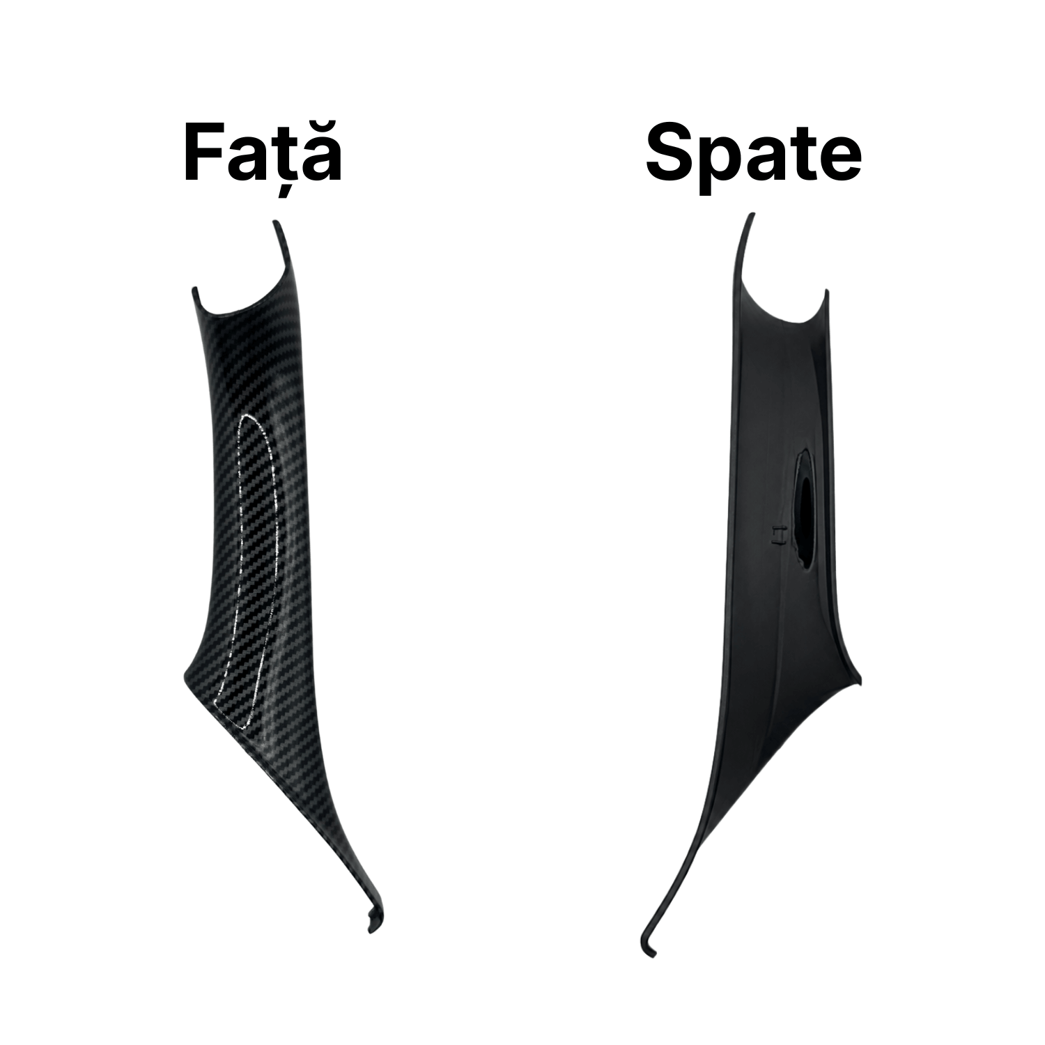 Ornamente Mânere Interioare Uși BMW Seria 5 F10/F11, Carbon