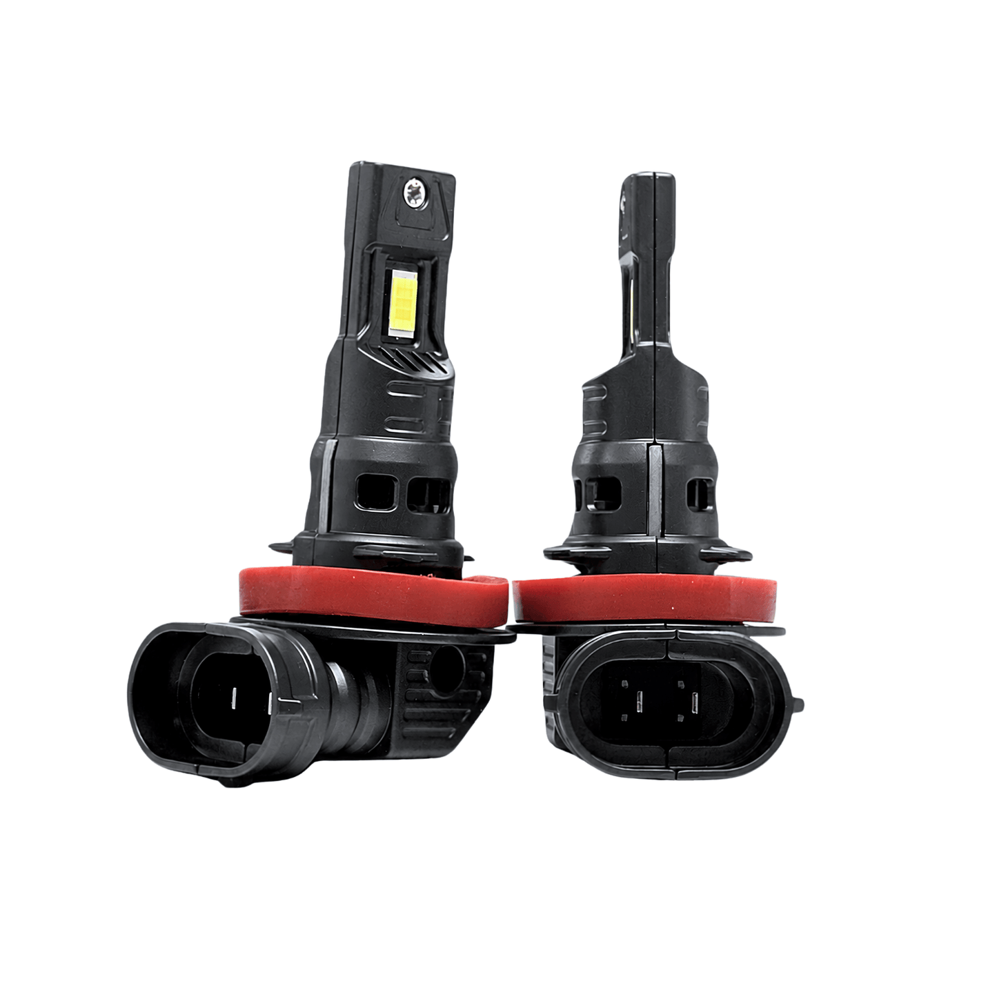 Set 2 Becuri Auto LED H11/H9/H8 6000K CANBUS, 8000 lm, Lumină Albă