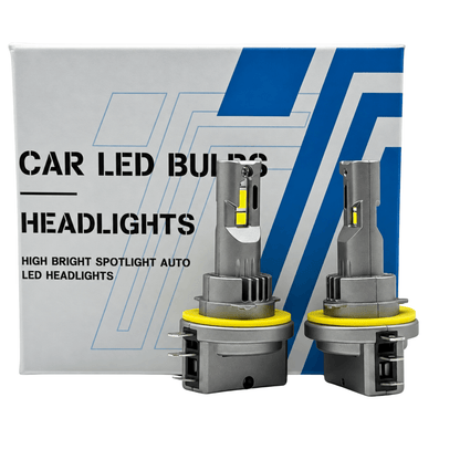 Set 2 Becuri Auto LED H15 6000K CANBUS, 8000 lm, Lumină Albă