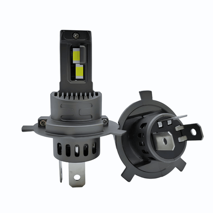 Set 2 Becuri Auto LED H4 6000K CANBUS, 8000 lm, Lumină Albă