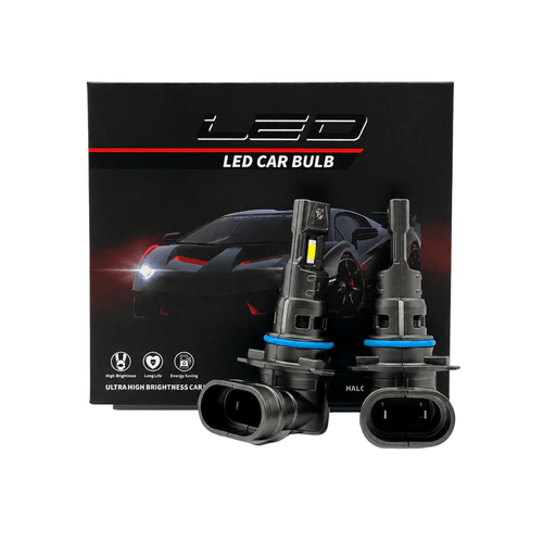 Set 2 Becuri Auto LED HB4 (9006) 6000K CANBUS, 8000 lm, Lumină Albă